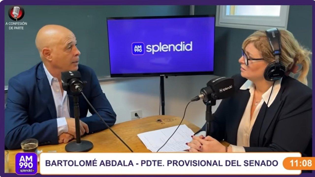 Abdala confiacutea en que Adorni daraacute todas las explicaciones por sus viajes al exterior