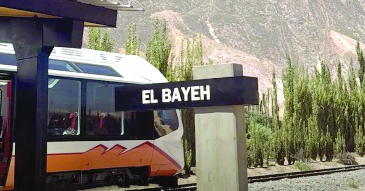 Sadir inauguroacute el nuevo apeadero del Tren Solar de la Quebrada