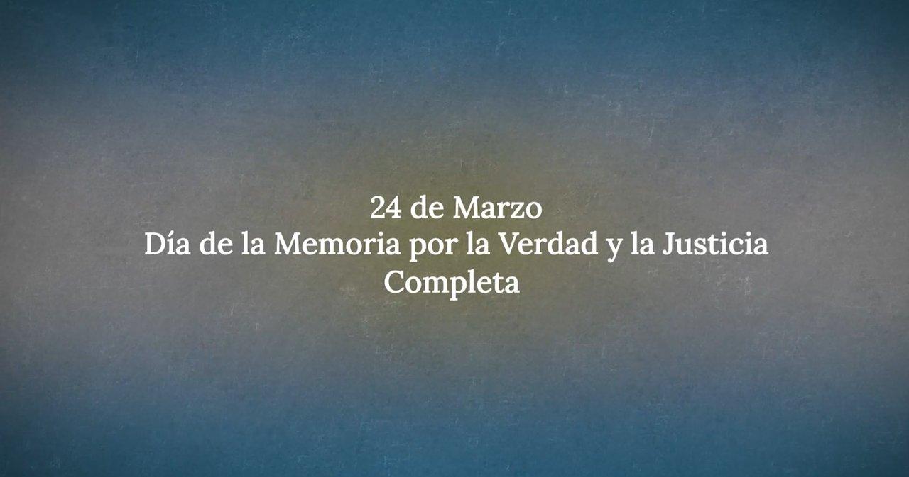 El Gobierno prepara un nuevo mensaje ldquosorpresardquo para el Diacutea de la Memoria la Verdad y la Justicia