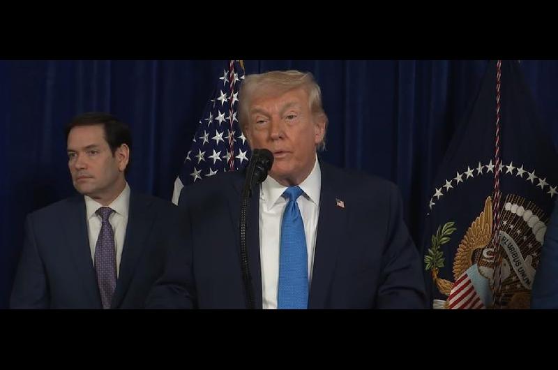 Trump ironizoacute sobre la Cancilleriacutea iraniacute