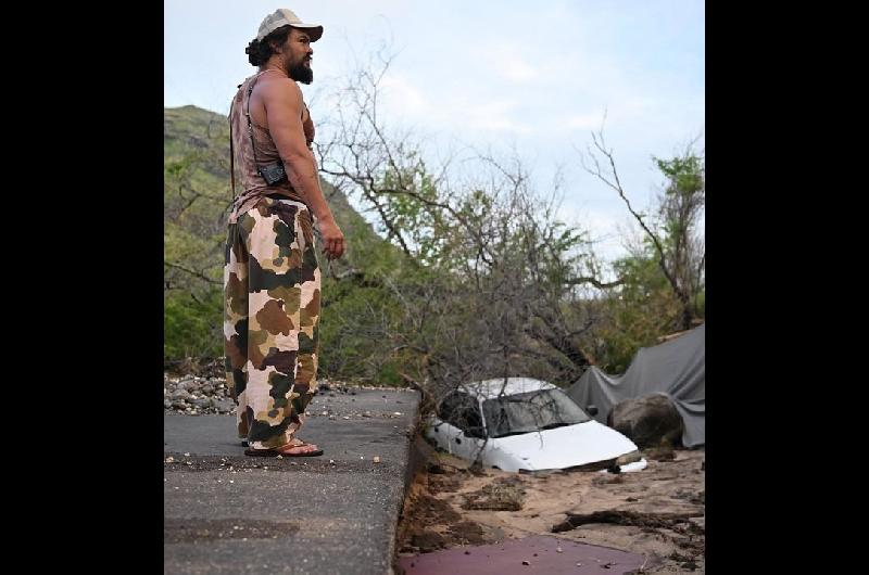 Jason Momoa evacuoacute su casa en Hawaacutei tras ser inundada- coacutemo se encuentra actualmente