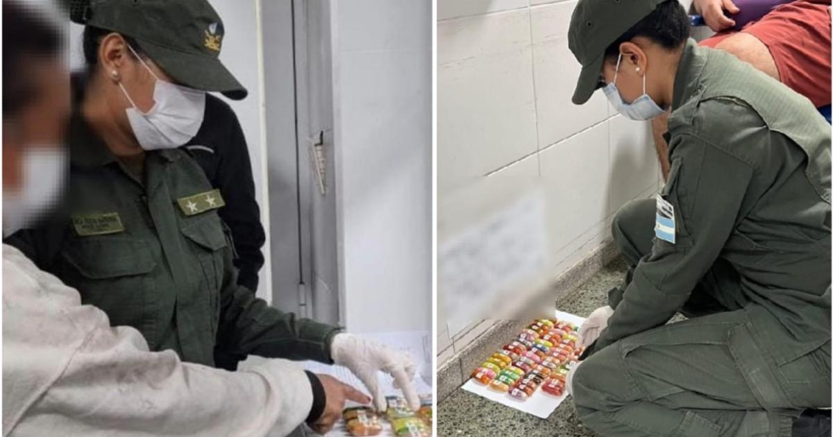 Salioacute de Jujuy y quedoacute detenido tras ingerir caacutepsulas de cocaiacutena