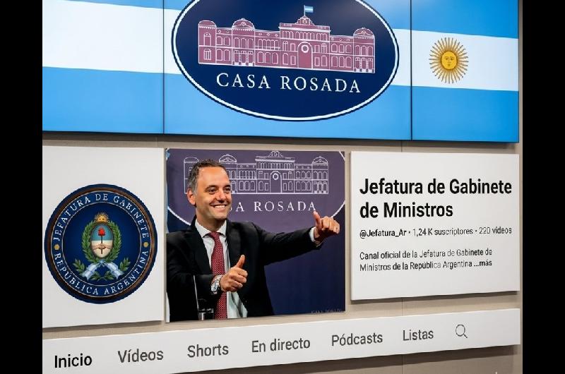 Conferencia de prensa de Adorni- a queacute hora y doacutende ver al jefe de Gabinete