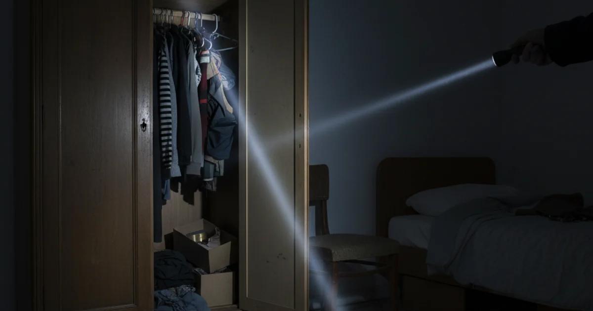 Entroacute a robar se escondioacute en un ropero lo encontraron trato de huir y lo atraparon