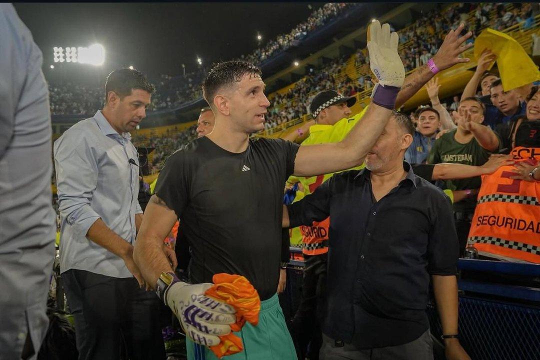 La alegriacutea del ldquoDiburdquo Martiacutenez por volver a jugar con la Seleccioacuten argentina- ldquoSiempre un orgullordquo