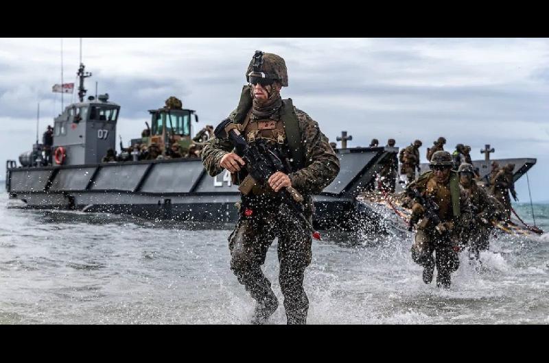 Estados Unidos despliega 3500 infantes de marina en Medio Oriente