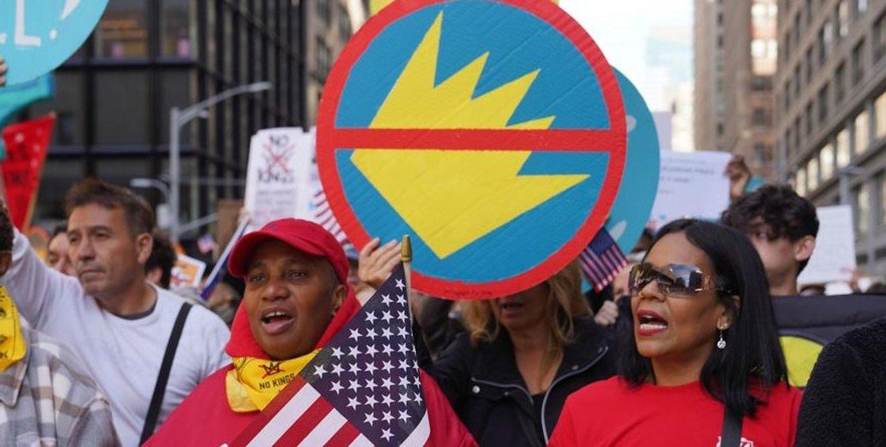 No Kings- masivas marchas contra Trump en Estados Unidos y Europa