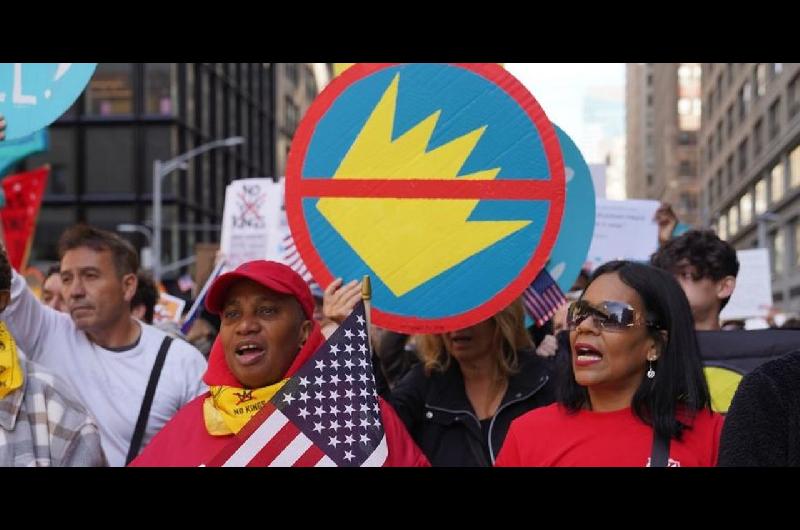 No Kings- masivas marchas contra Trump en Estados Unidos y Europa