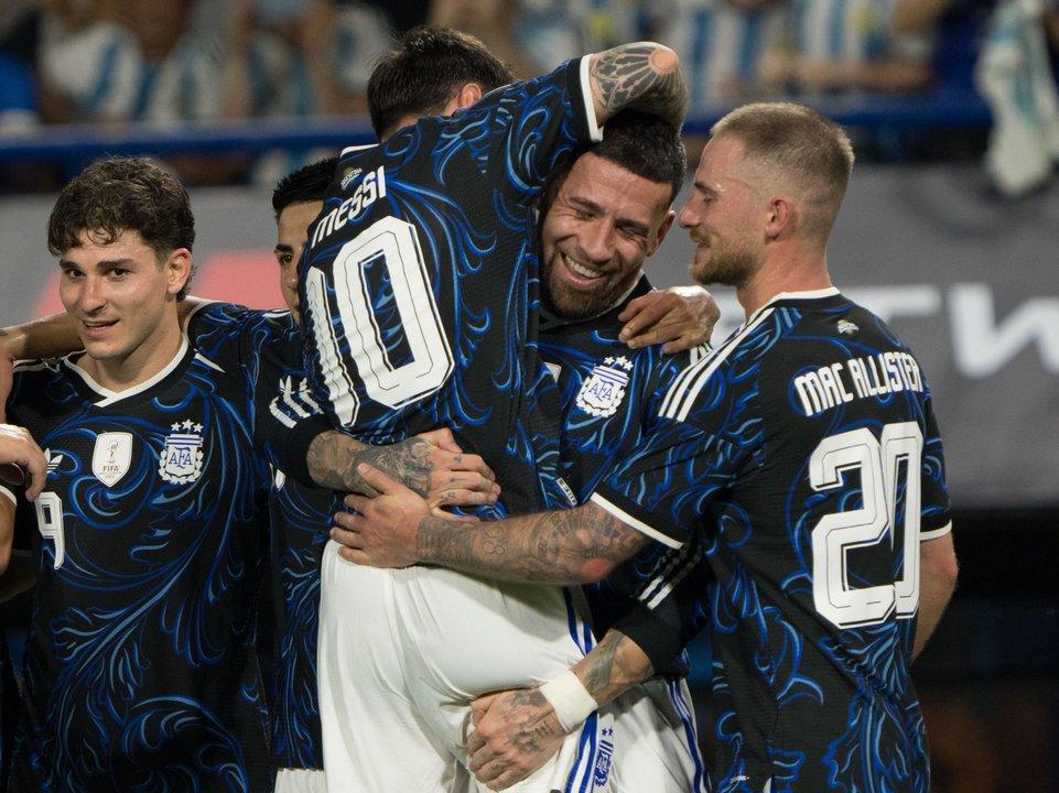 Video- estreno goleador de Barco en Argentina ante Zambia