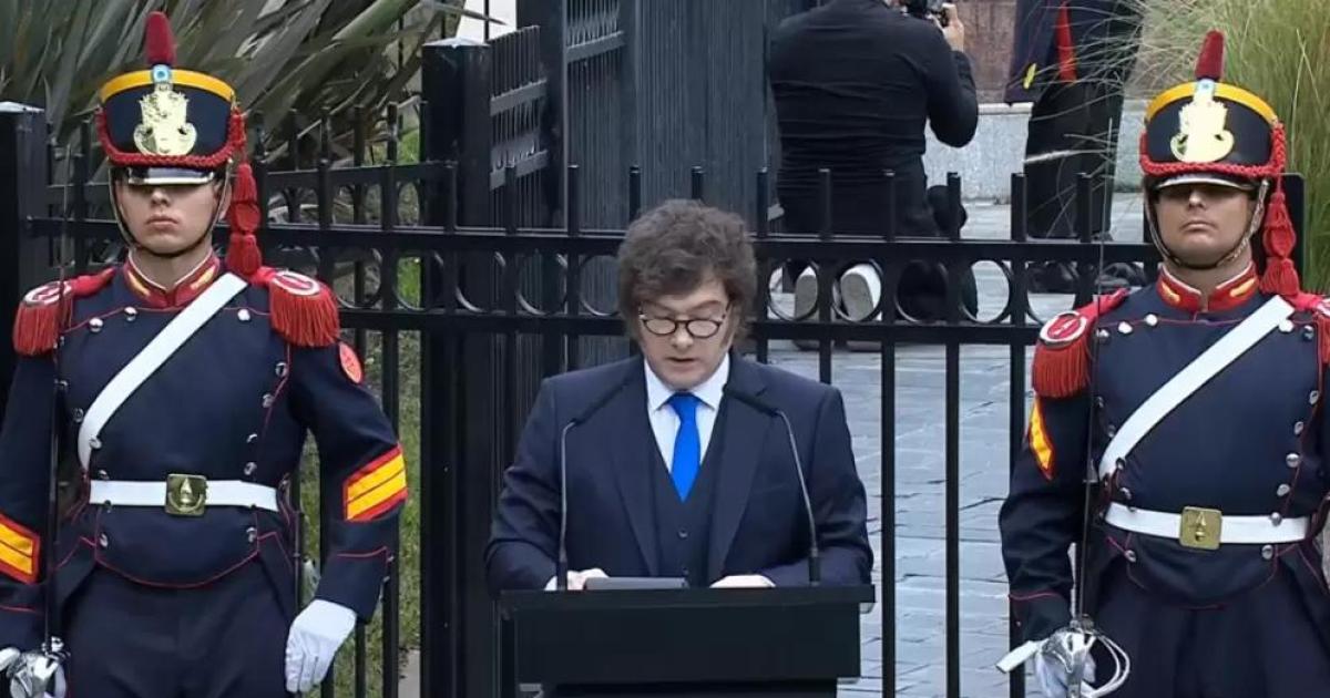 Milei reafirmoacute el pedido de soberaniacutea