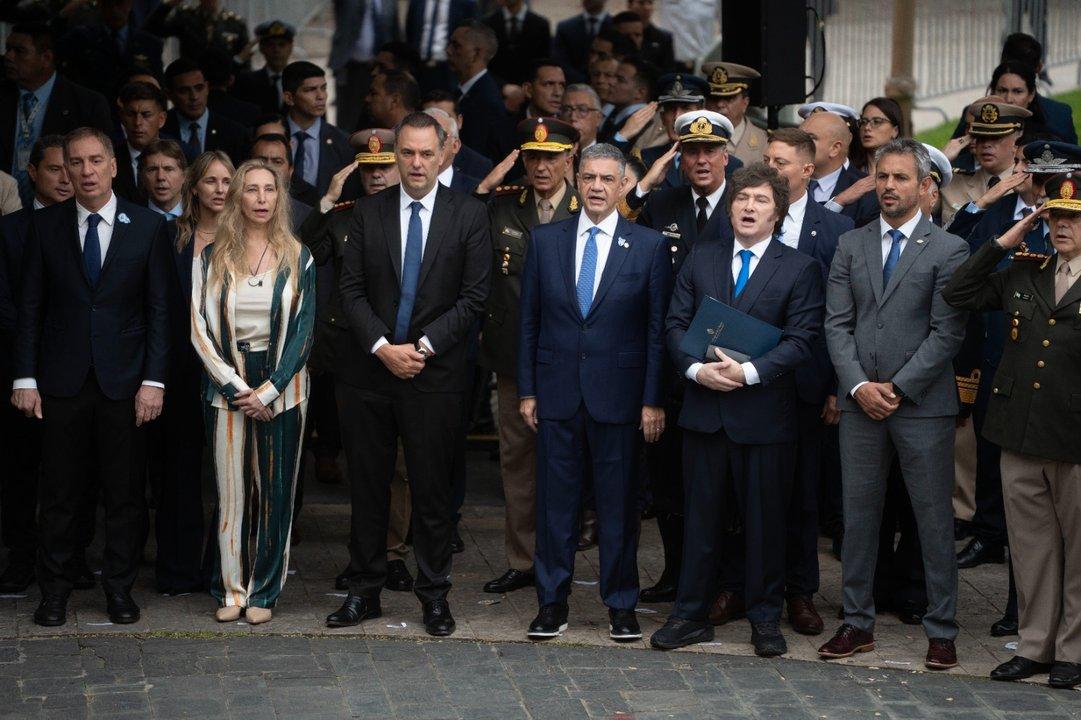 Jorge Macri homenajeoacute a los veteranos y caiacutedos en la Guerra de Malvinas