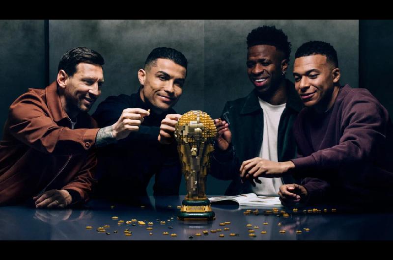 Messi Cristiano Ronaldo y Mbappeacute explotaron las redes sociales con una publicidad donde pelean por la Copa del Mundo