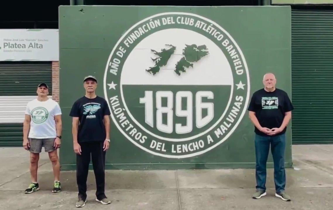 Cuando la casualidad se gana un mural- las Islas Malvinas y la cancha de Banfield