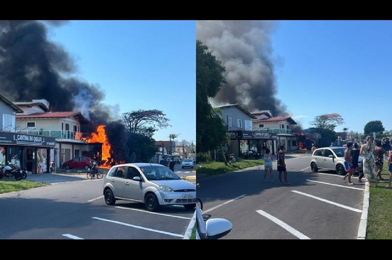 Cayoacute una aeronave sobre un inmueble en sur de Brasil- al menos un muerto