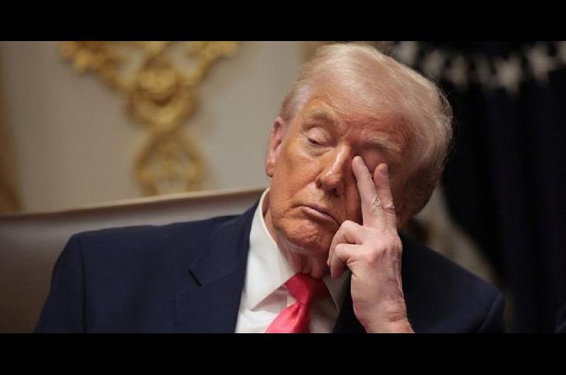 Trump canceloacute sus actividades y surgieron rumores sobre su salud