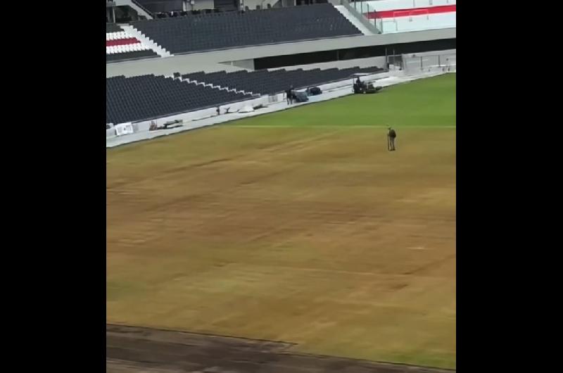 River en alerta por el ceacutesped del Monumental- no llegaraacute en oacuteptimas condiciones ante Belgrano