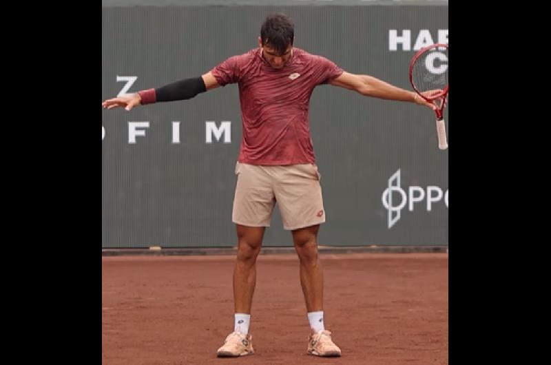 Romaacuten Burruchaga no pudo y perdioacute en la final del ATP 250 de Houston
