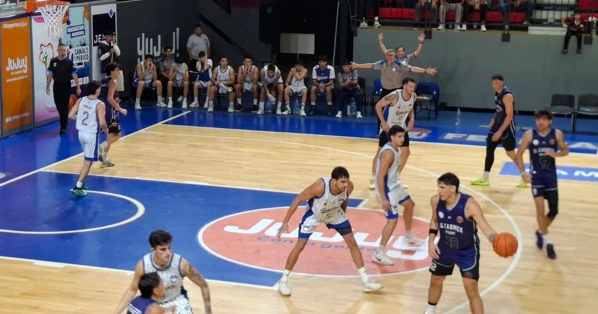 Triunfazo de El Carmen Baacutesquet ante Belgrano de Tucumaacuten y liderazgo firme