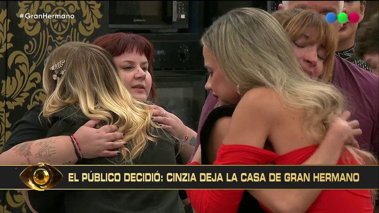 Gran Hermano- Cinzia queda eliminada en medio de un efusivo festejo de Yipio