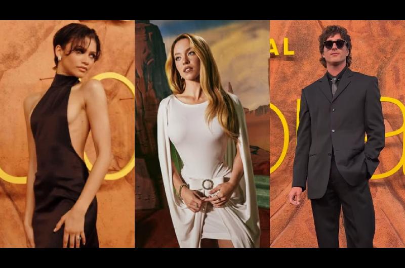 Zendaya Sydney Sweeney y Jacob Elordi- los looks de la alfombra roja de Euphoria 3 