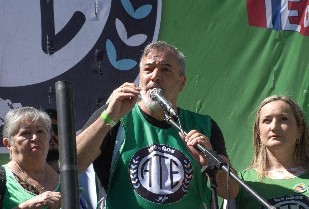 ATE anuncioacute un paro nacional para el 21 de abril en reclamo de aumento salarial