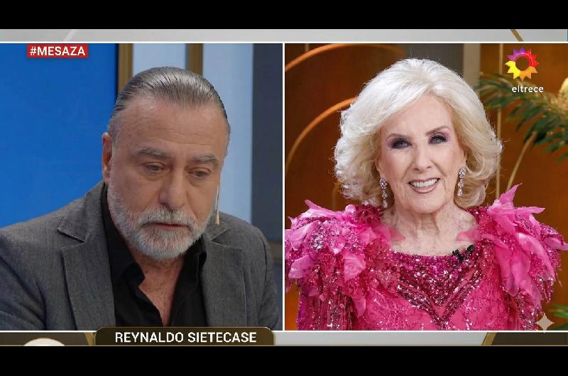 Por queacute Mirtha Legrand estaba enojada con Reynaldo Sietecase- el reclamo en vivo que sorprendioacute a todos