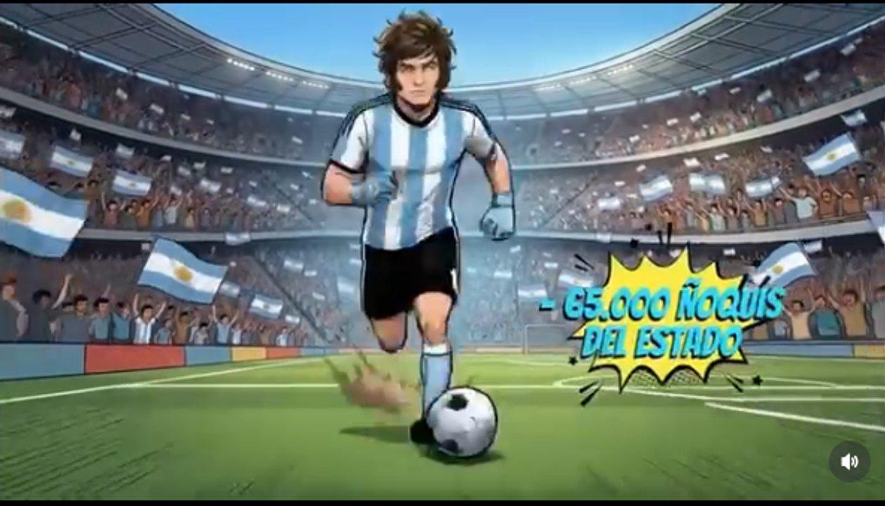 ldquoEl genio de la libertad mundialrdquo- el spot a lo ldquoSupercampeonesrdquo de Milei