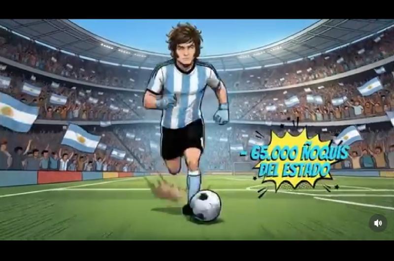 ldquoEl genio de la libertad mundialrdquo- el spot a lo ldquoSupercampeonesrdquo de Milei