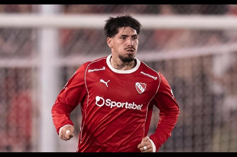 Independiente recibioacute una buena noticia- Lomoacutenaco sufrioacute una contractura y no tiene lesioacuten muscular