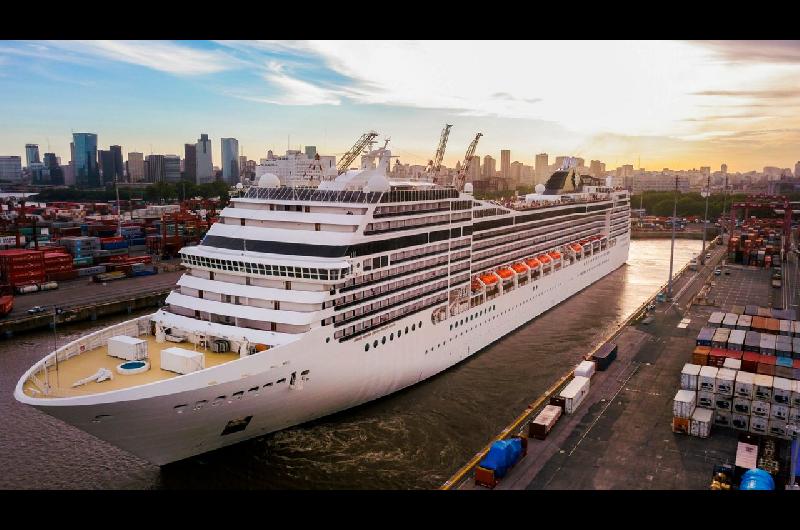 Scioli destacoacute que los cruceros generan un fuerte impacto econoacutemico
