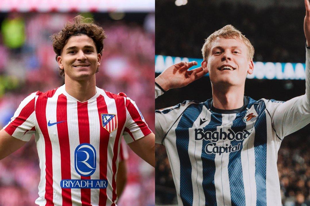 Atleacutetico de Madrid y Real Sociedad se enfrentan en la gran final de la Copa del Rey