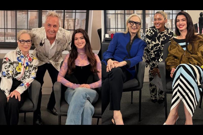 Las entrevistas de Marley y La Reini a Anne Hathaway se podraacuten ver este domingo