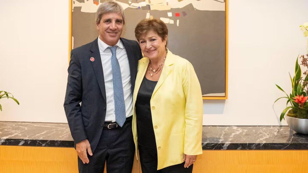 Caputo se reunioacute con Georgieva en el FMI tras el acuerdo y avanzan las negociaciones por la deuda