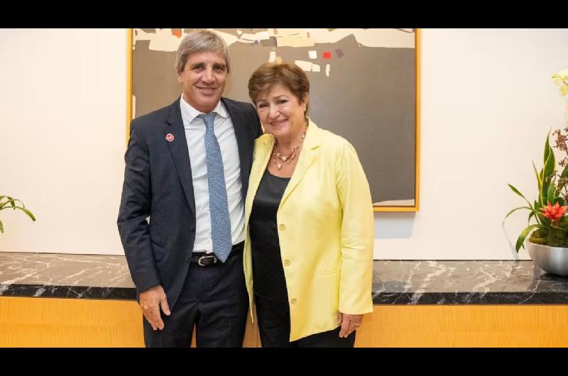 Caputo se reunioacute con Georgieva en el FMI tras el acuerdo y avanzan las negociaciones por la deuda