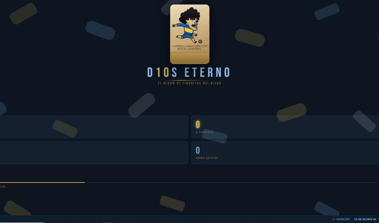 ldquoD10S ETERNOrdquo- el aacutelbum virtual de Maradona que se hizo viral en las redes sociales