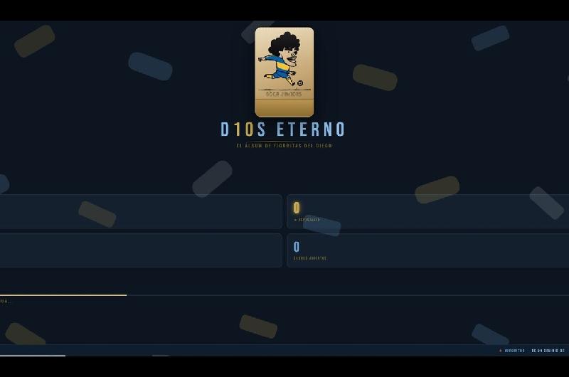 ldquoD10S ETERNOrdquo- el aacutelbum virtual de Maradona que se hizo viral en las redes sociales
