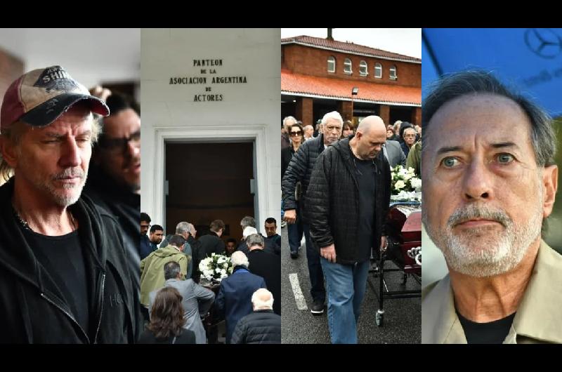 ldquoDifiacutecilmente nazca otro como eacutelrdquo- artistas dieron el uacuteltimo adioacutes a Luis Brandoni en el Panteoacuten de los actores