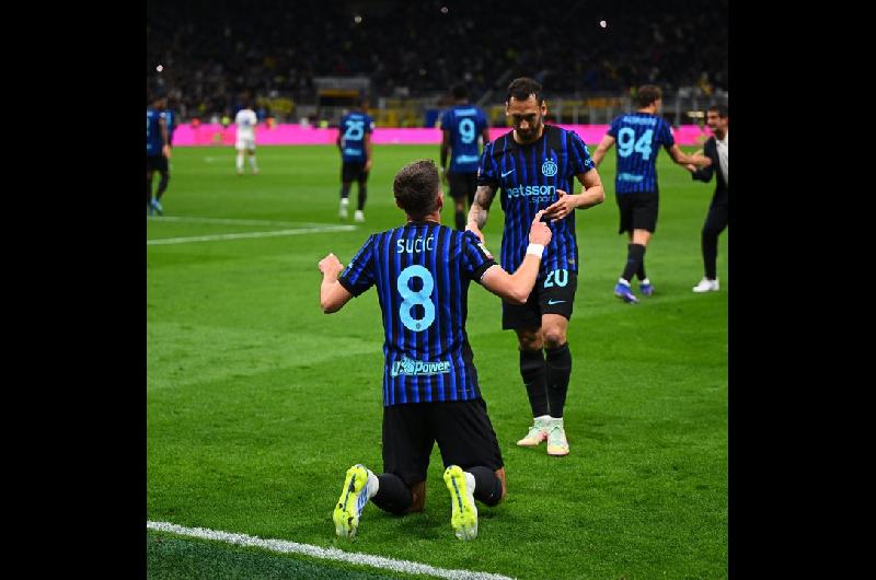 Inter remontoacute ante Como y avanzoacute a la final de la Coppa Italia
