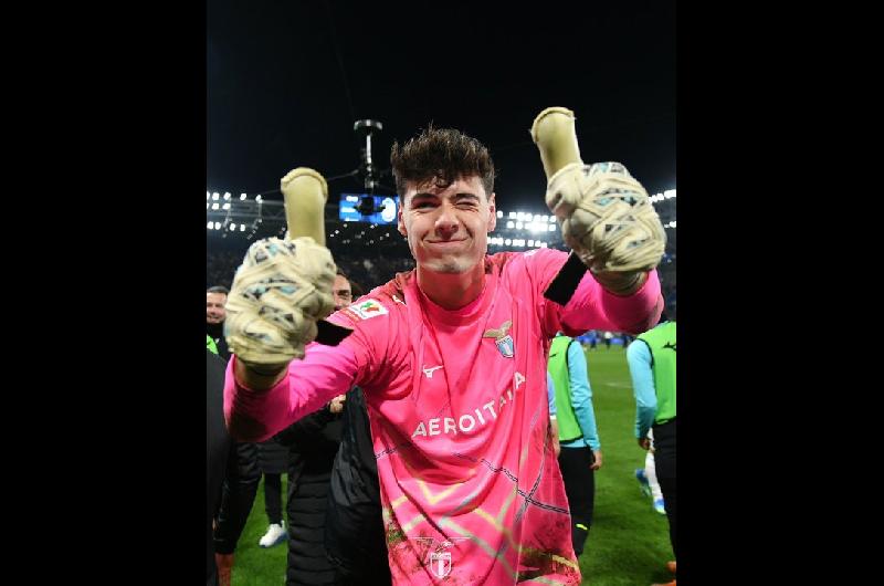 Histoacuterica actuacioacuten del arquero Motta para que la Lazio le gane al Atalanta y clasifique a la final de la Copa Italia
