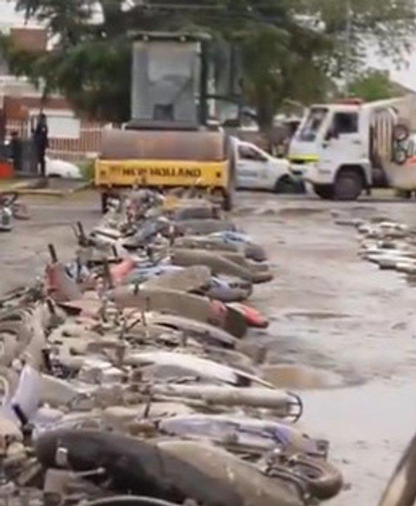 Proponen compactar motos con escapes adulterados en la provincia de Buenos Aires