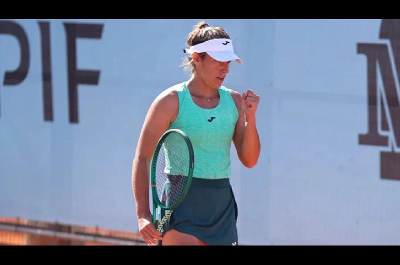 Solana Sierra consiguioacute un gran triunfo y se metioacute en la tercera ronda del Masters de Madrid