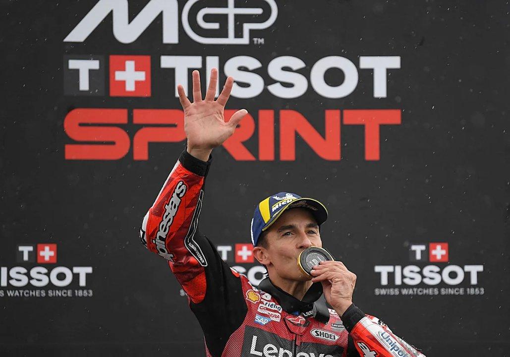 MotoGP- Marc Maacuterquez se quedoacute con el triunfo en la carrera sprint del GP de Espantildea