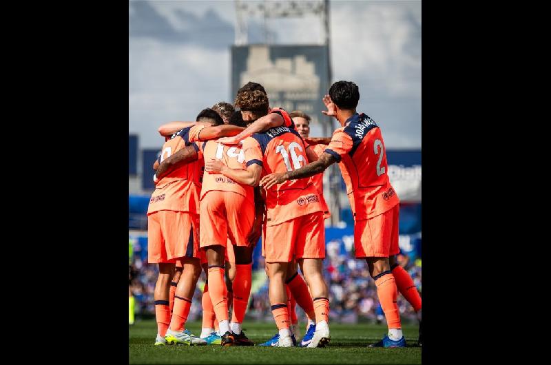 Espantildea- Barcelona le ganoacute al Getafe sumoacute su tercer triunfo al hilo y se encamina al tiacutetulo de LaLiga