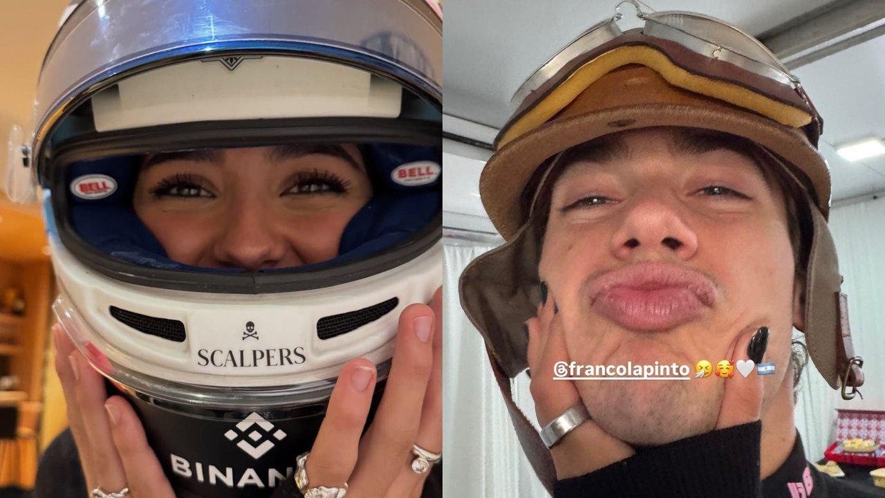 La nueva salida de Franco Colapinto y Maia Reficco en Cantildeitas 