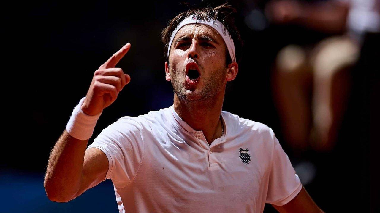 Etcheverry no pudo con Fils y se despidioacute en los octavos de final del Masters de Madrid