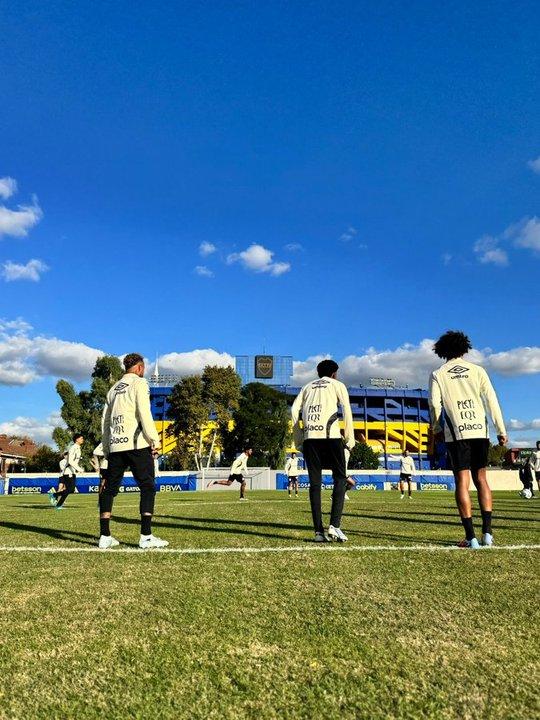 Neymar revolucionoacute la previa ante San Lorenzo- Estoy feliz por el carintildeo de los hinchas