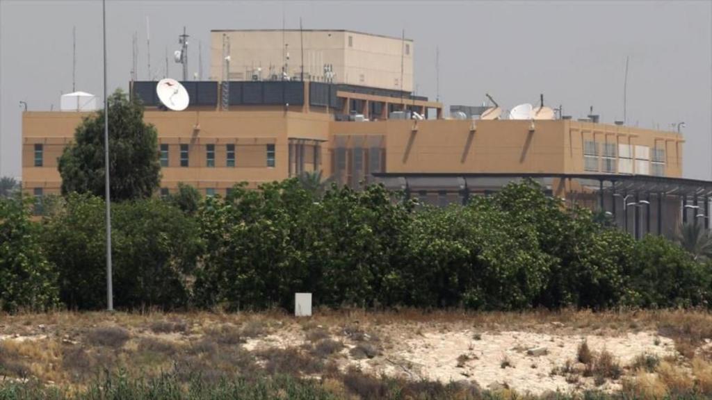 La defensa antiaeacuterea de la embajada de Estados Unidos en Irak derriboacute un dron