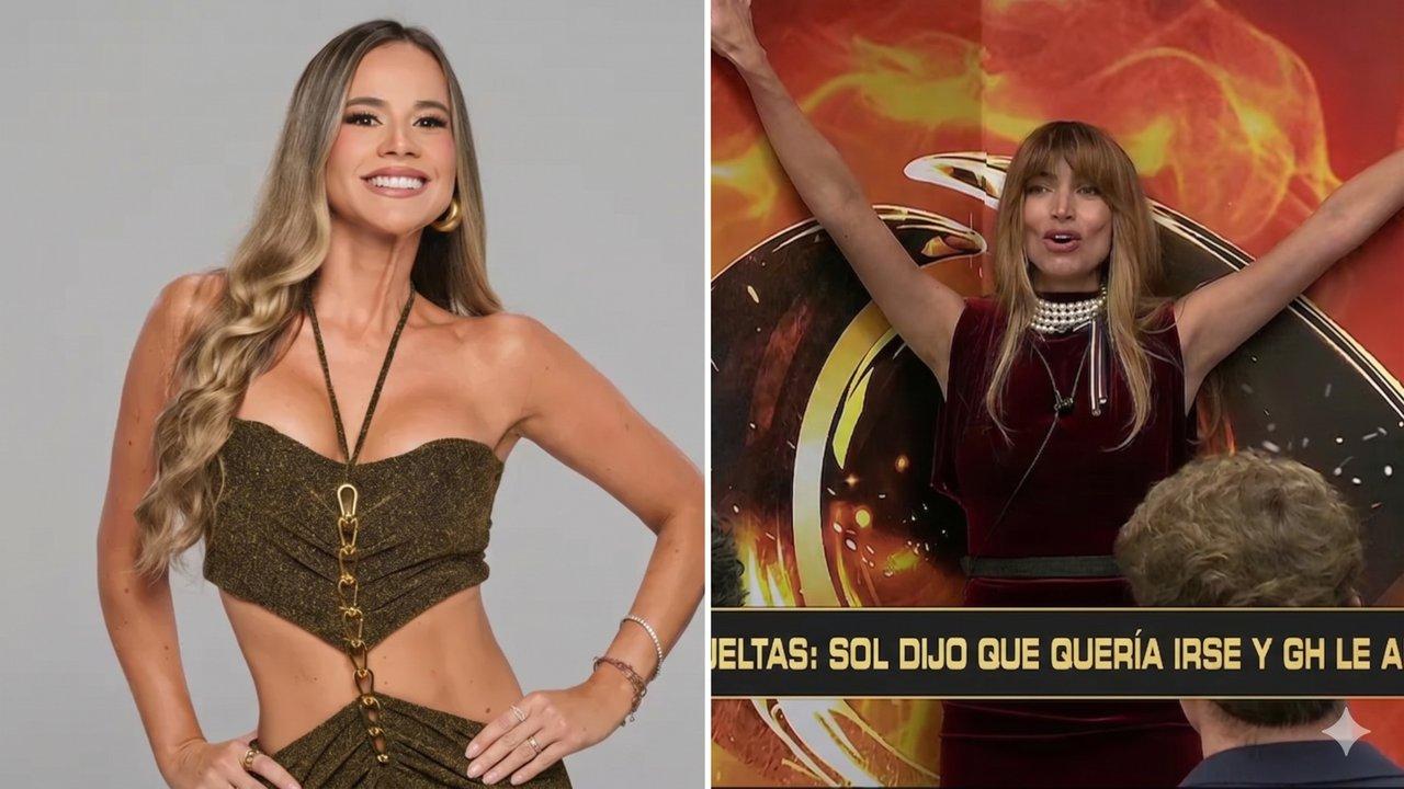 Giro inesperado en Gran Hermano- Solange fue expulsada y Cinzia regresoacute con el Golden Ticket