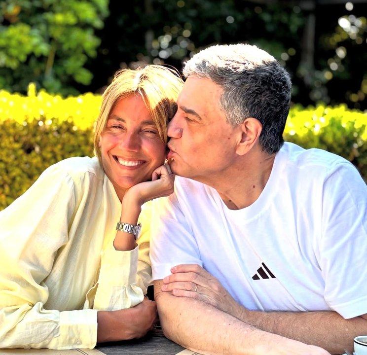 Nacioacute Vito el primer hijo de Mariacutea Beleacuten Luduentildea y Jorge Macri 