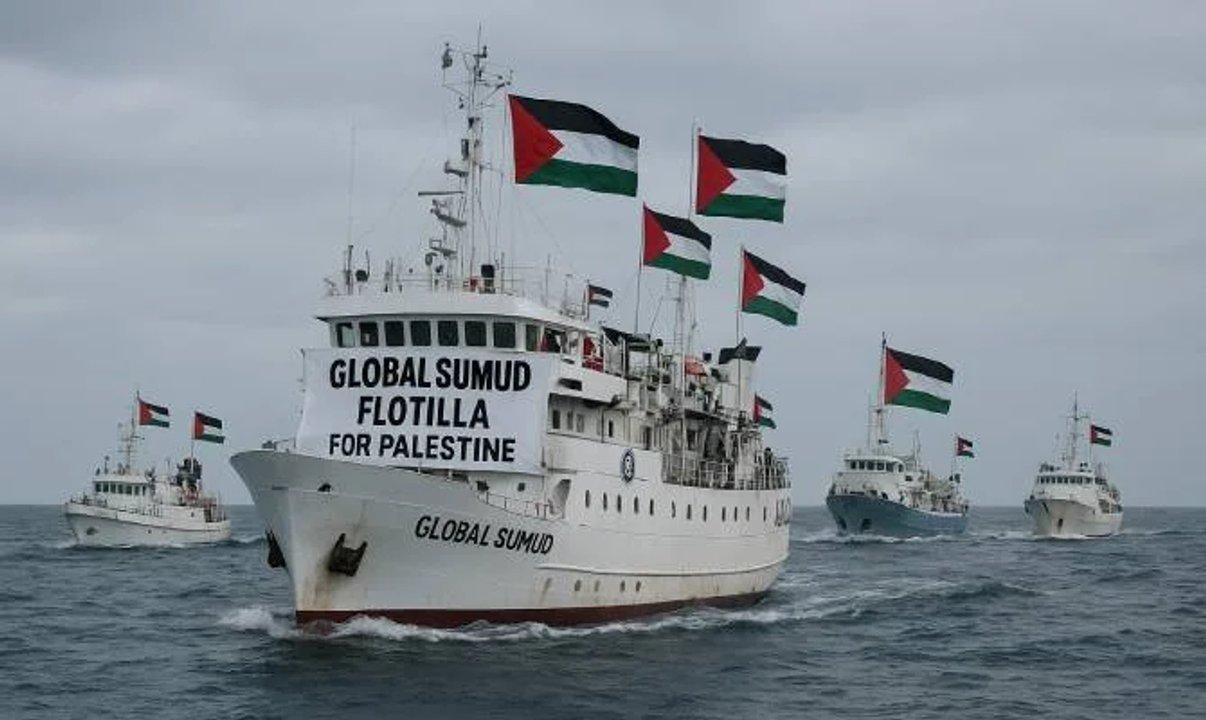 Israel interceptoacute barcos de una flotilla de ayuda humanitaria con destino a Gaza
